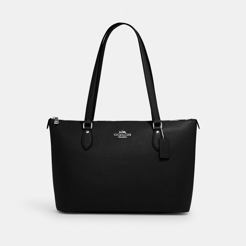 COACH CH285 Gallery Tote Silver/Black