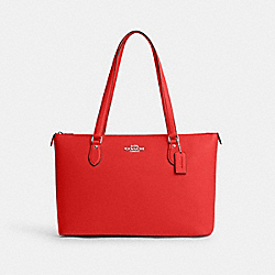 Gallery Tote Bag - CH285 - Silver/Miami Red