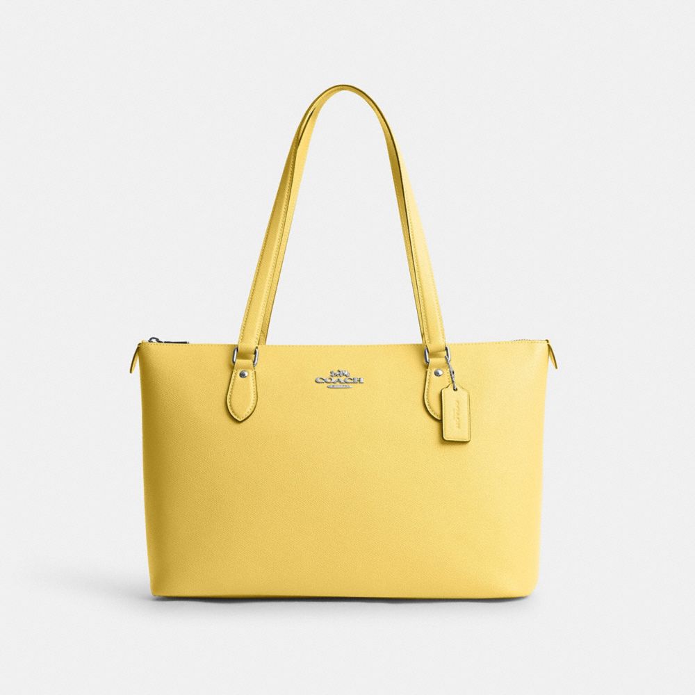 Gallery Tote - CH285 - Silver/Retro Yellow