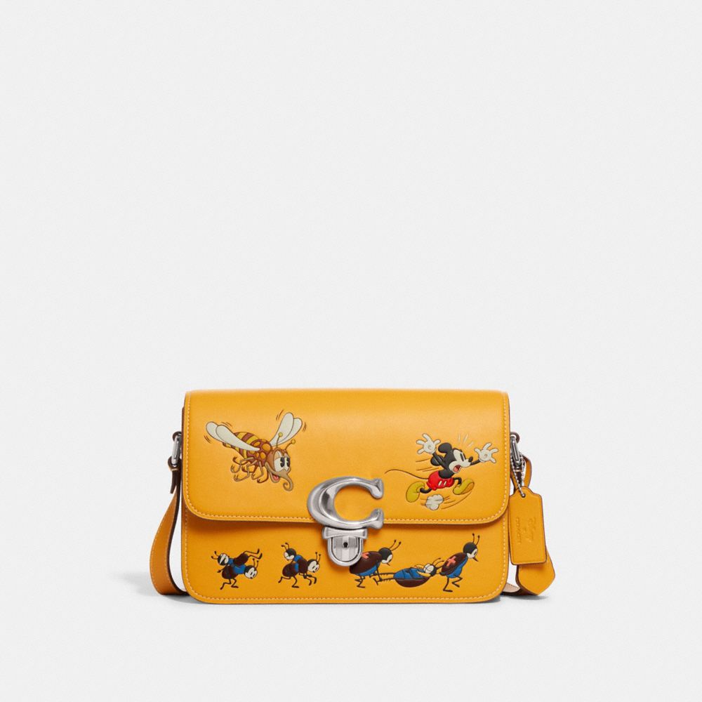 DISNEY X COACH STUDIO MICKEY MOUSE 與蟲蟲單肩手袋