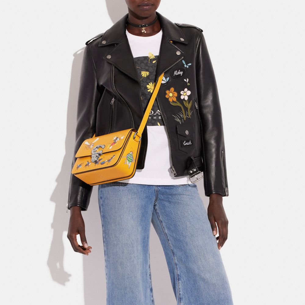 DISNEY X COACH STUDIO MICKEY MOUSE 與蟲蟲單肩手袋