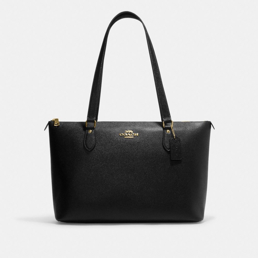 COACH CH505 Gallery Tote GOLD/BLACK