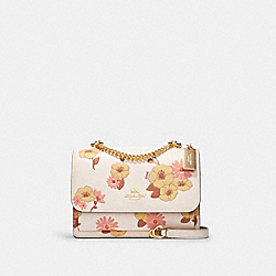 Klare Crossbody With Floral Cluster Print - CH550 - Gold/Chalk Multi