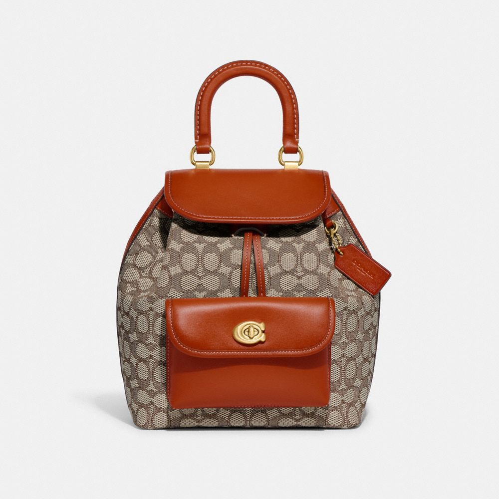 Coach knapsack online bags