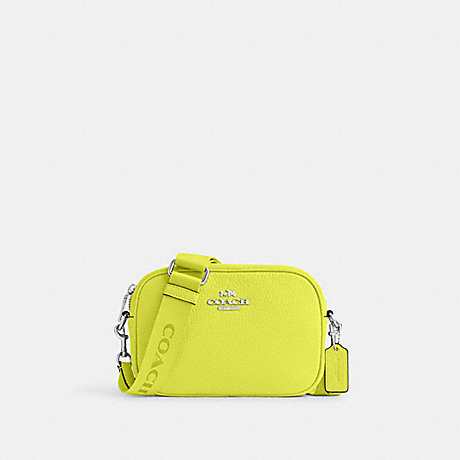 COACH CH689 Mini Jamie Camera Bag Sv/Bright-Yellow