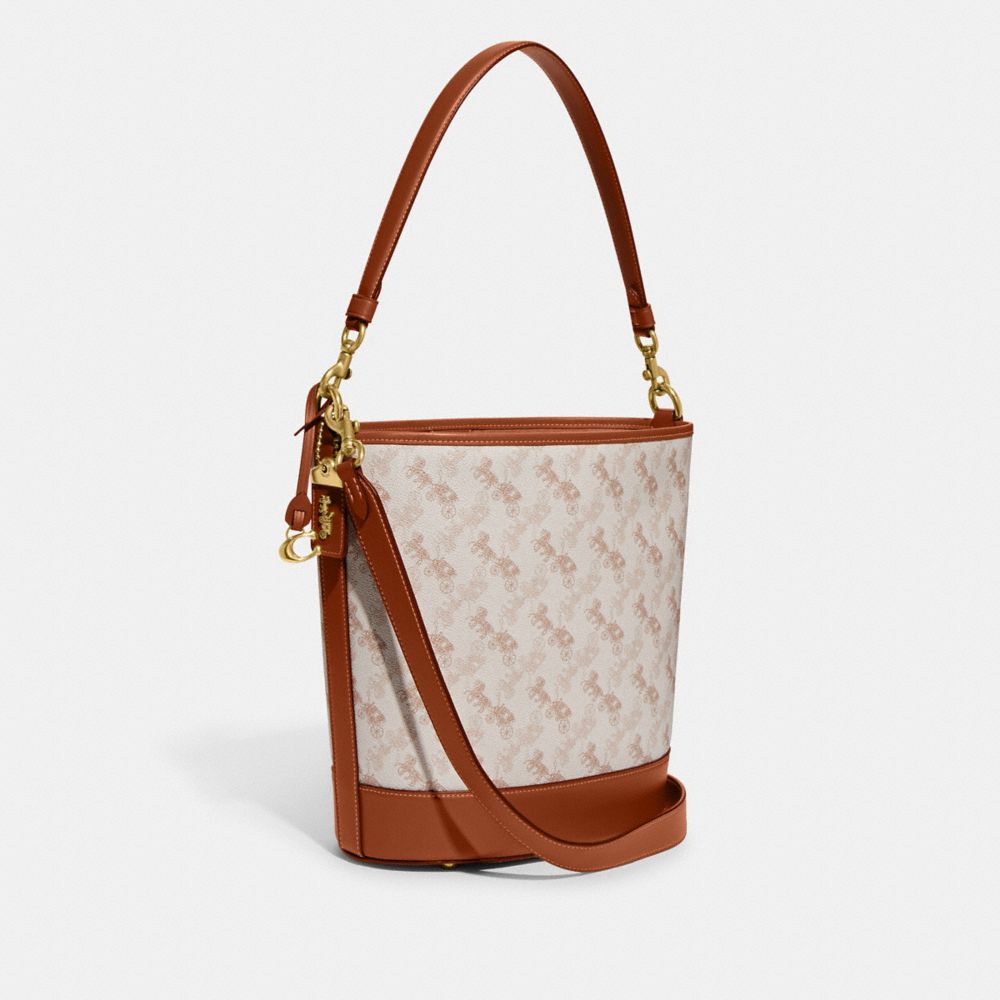 DAKOTA 馬車主題圖案水桶包