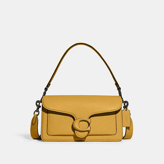 CH735 - Tabby Shoulder Bag 26 Pewter/Yellow Gold