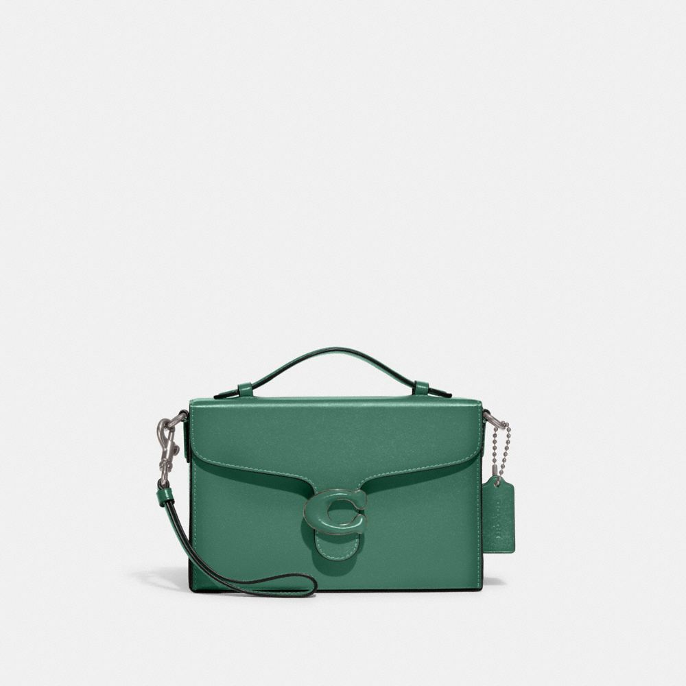 COACH CH750 Tabby Box Bag Silver/Bright Green