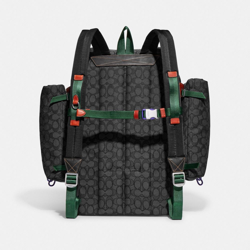 UTILITY 經典 SIGNATURE 緹花面料後背包