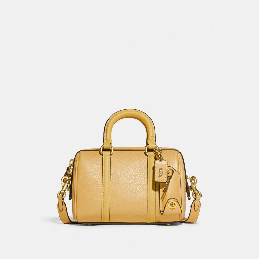 Ruby Satchel 18 - CH763 - Brass/Hay