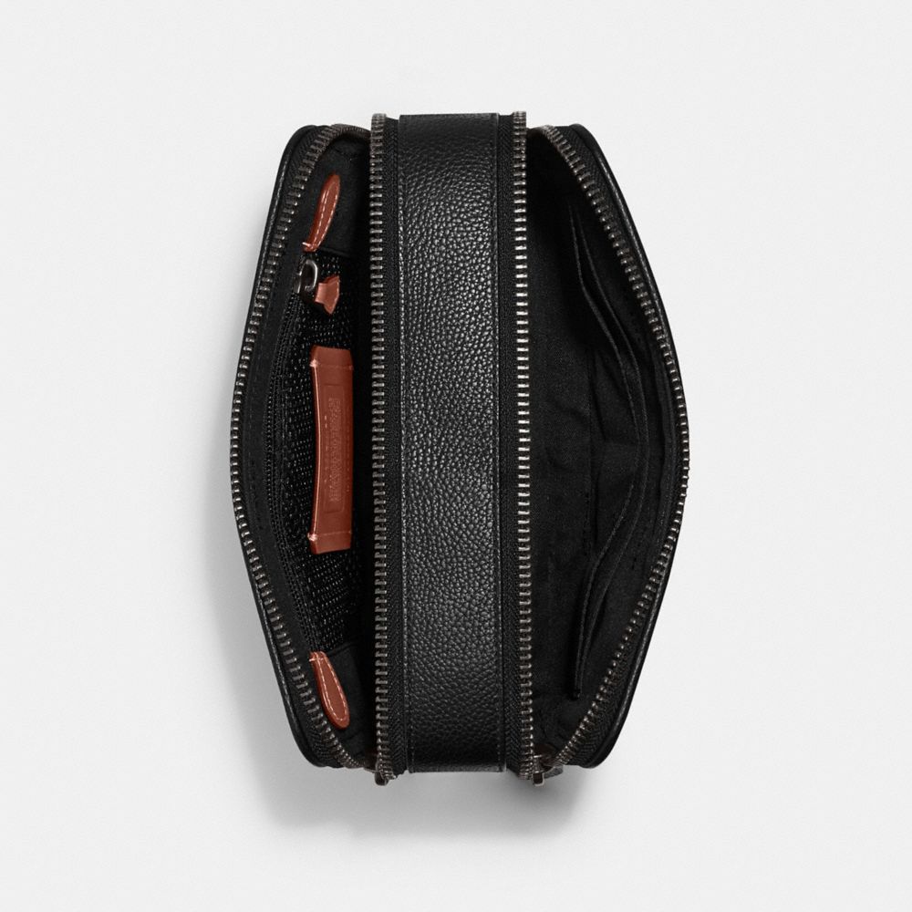 CHARTER 24 馬車主題圖案印花斜背手袋