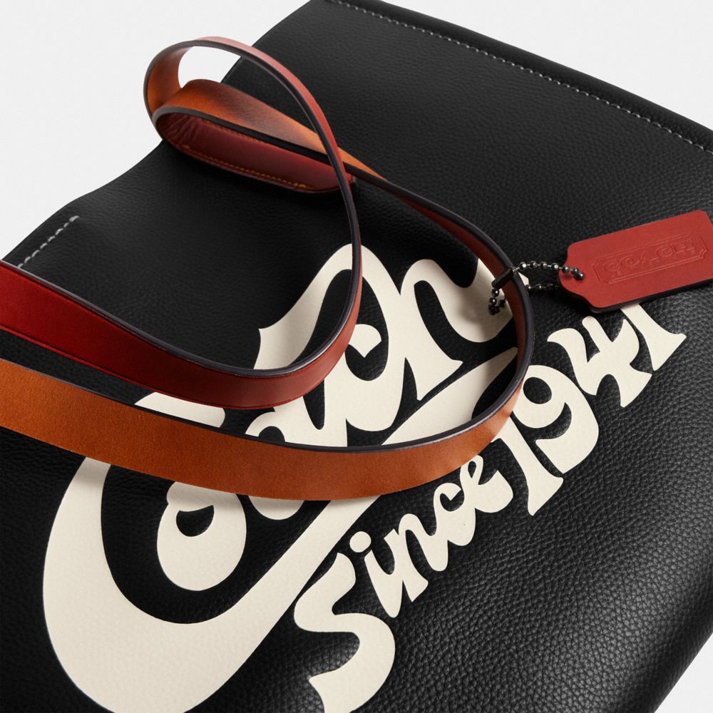 RELAY COACH 圖案托特手袋