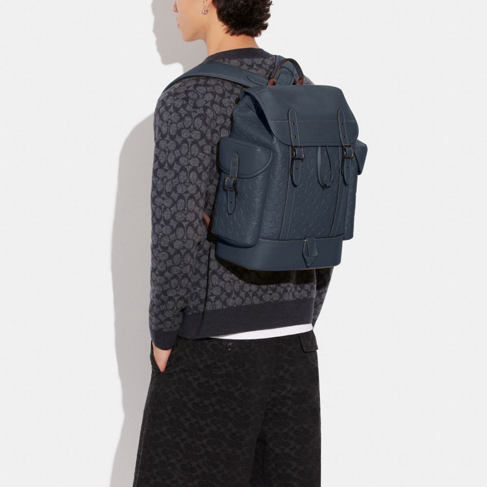 HITCH 經典 SIGNATURE 皮革後背包