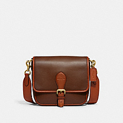 Frankie Crossbody - CH768 - Saddle/Burnished Amber