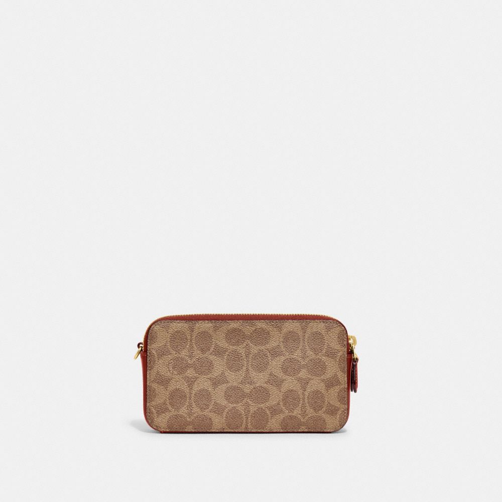 KIRA 撞色經典 SIGNATURE 帆布斜背手袋