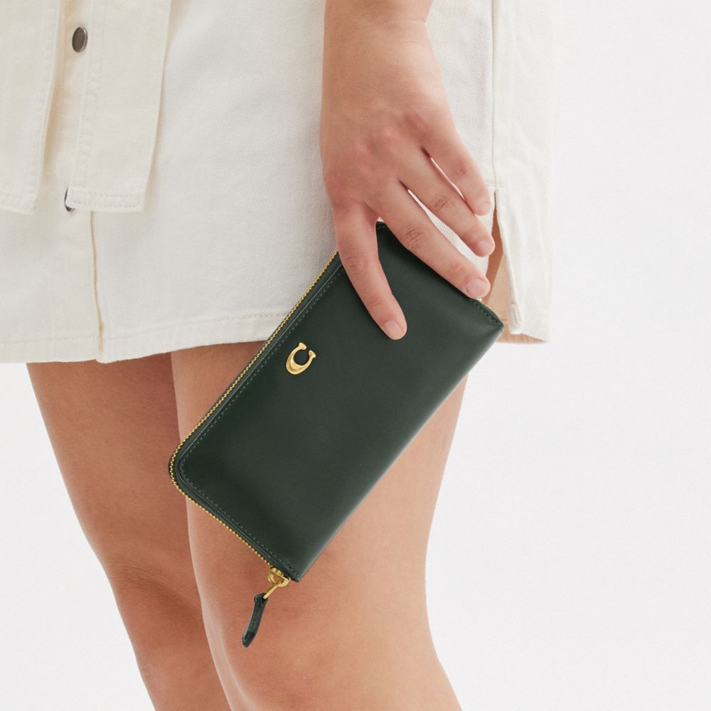 ACCORDION ZIP WALLET