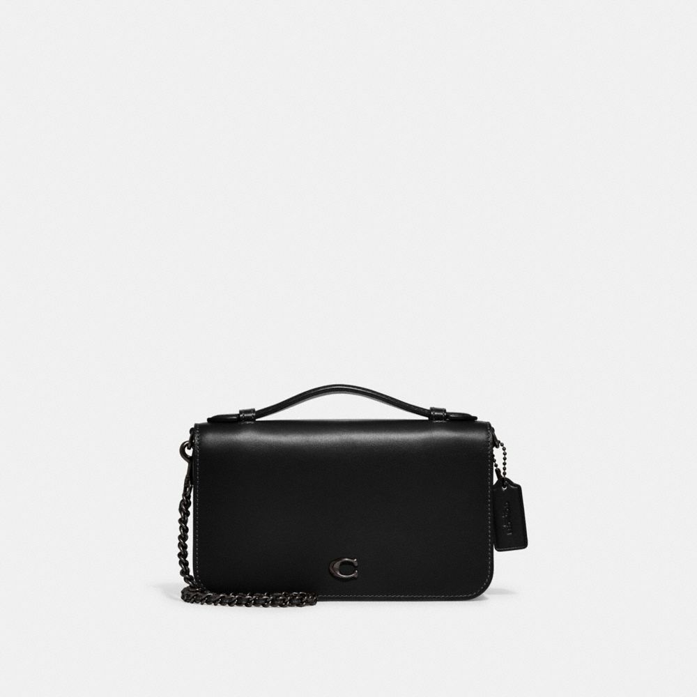 COACH CH802 Bea Crossbody Bag PEWTER/BLACK