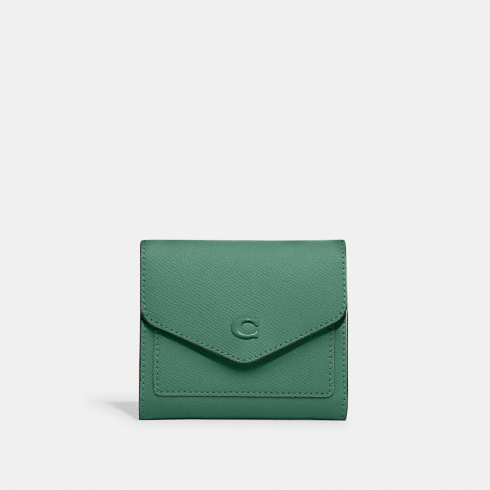 COACH CH808 Wyn Small Wallet Brass/Bright Green