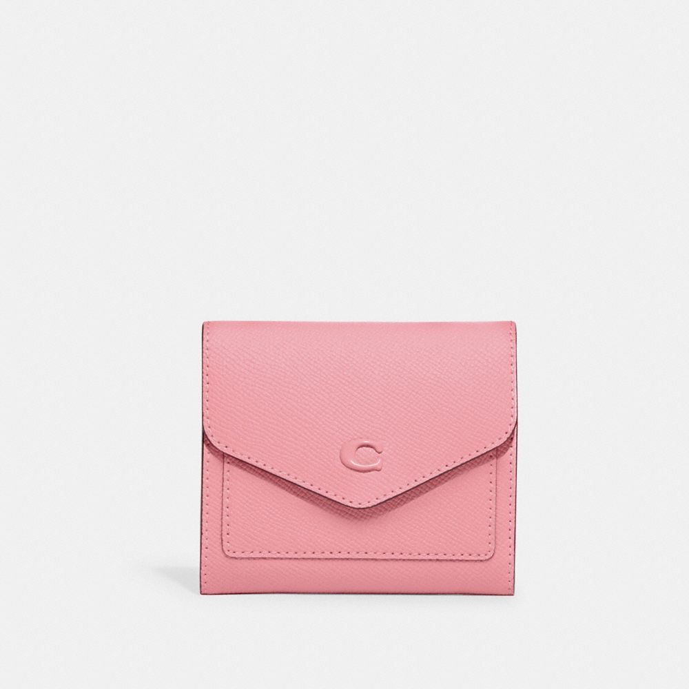 COACH CH808 Wyn Small Wallet Silver/Flower Pink