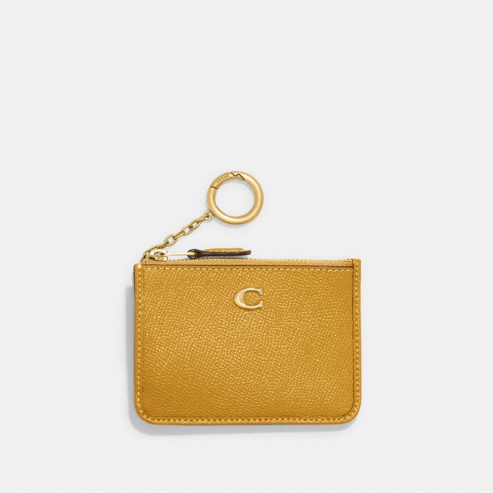 Mini Skinny Id Case - CH810 - Brass/Yellow Gold