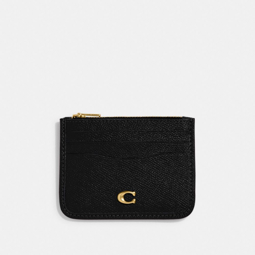 Coach zipper card online holder