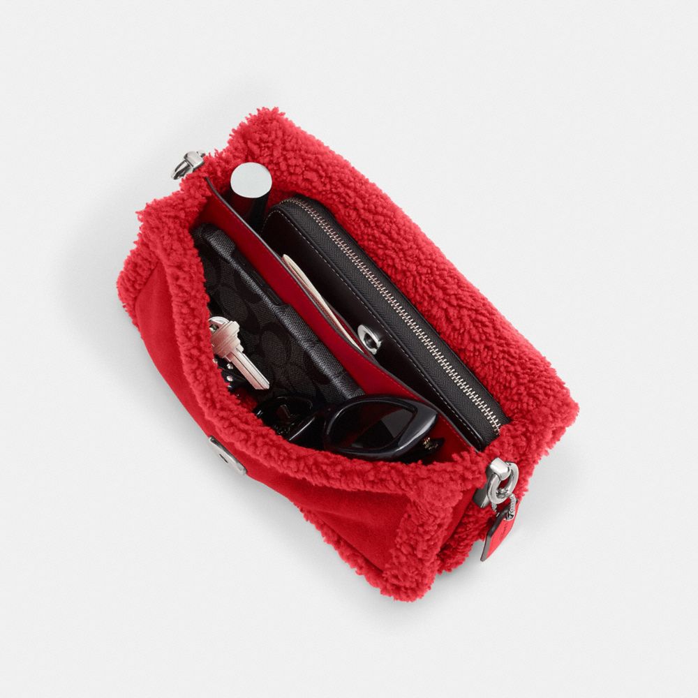 TABBY SHOULDER BAG 26 IN SHEARLING