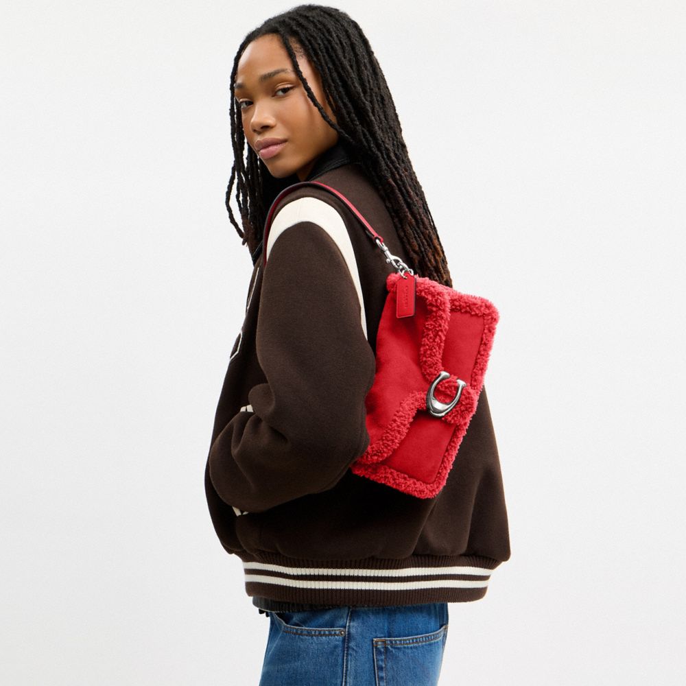 TABBY SHOULDER BAG 26 IN SHEARLING