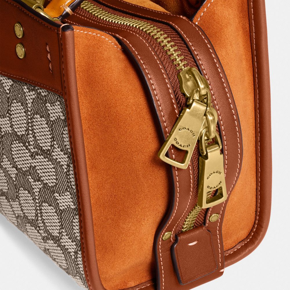 ROGUE 20 經典 SIGNATURE 緹花面料手袋