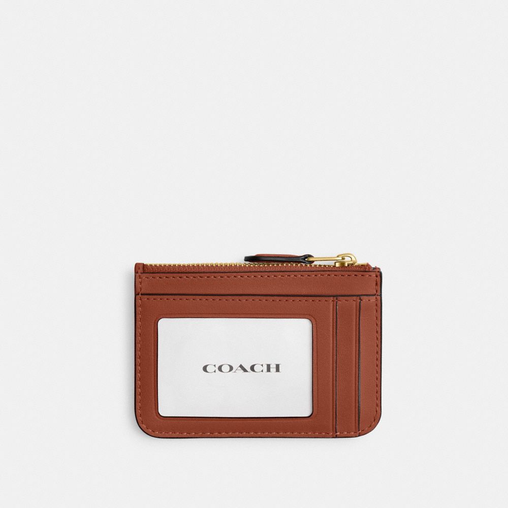 MINI SKINNY ID CASE IN SIGNATURE CANVAS