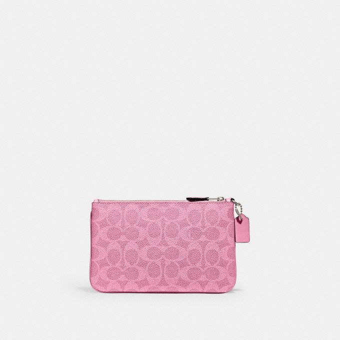COACH Official Site Official page | SMALL WRISTLET IN SIGNATURE CANVAS