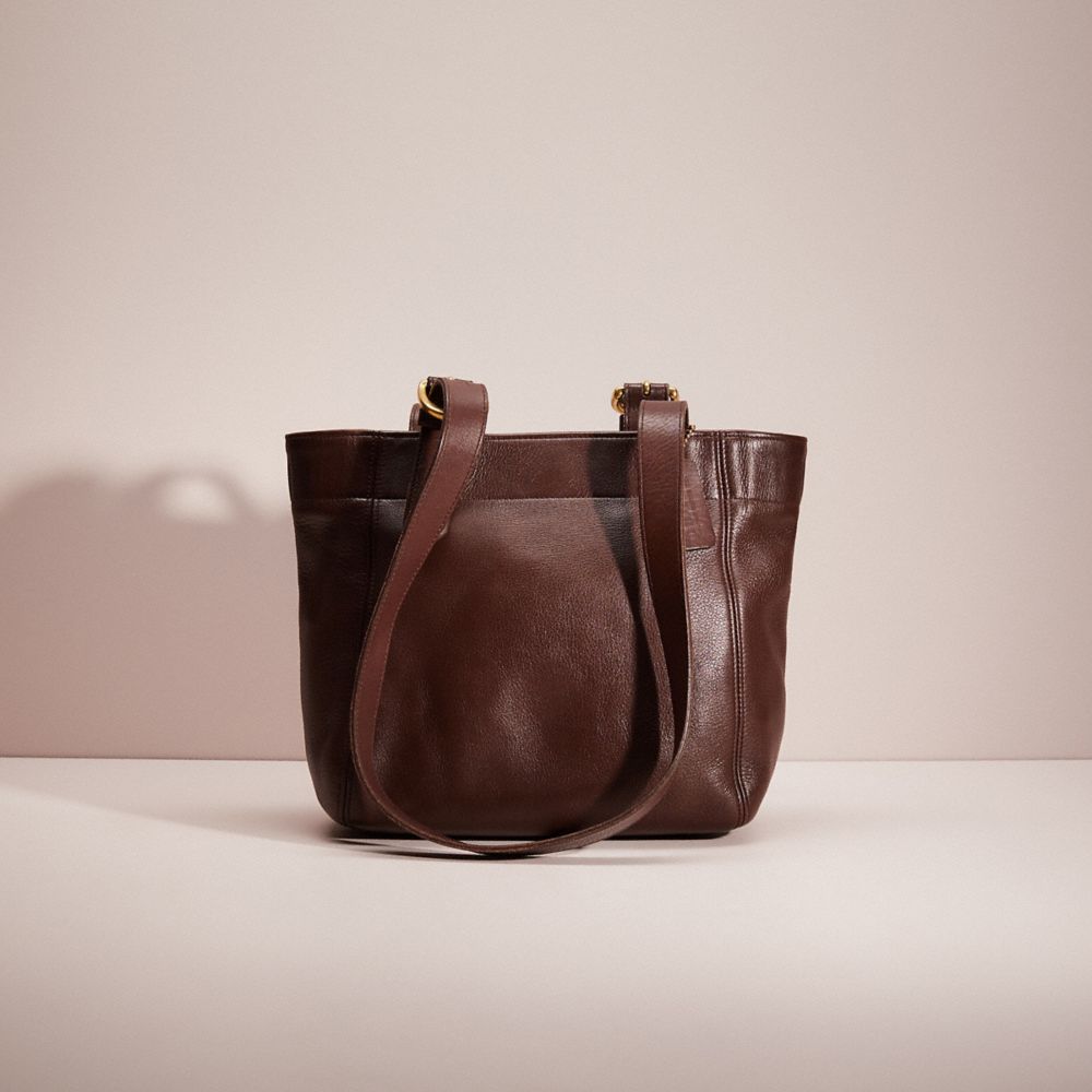 CI303 - Vintage Buckle Bag Brass/Brown