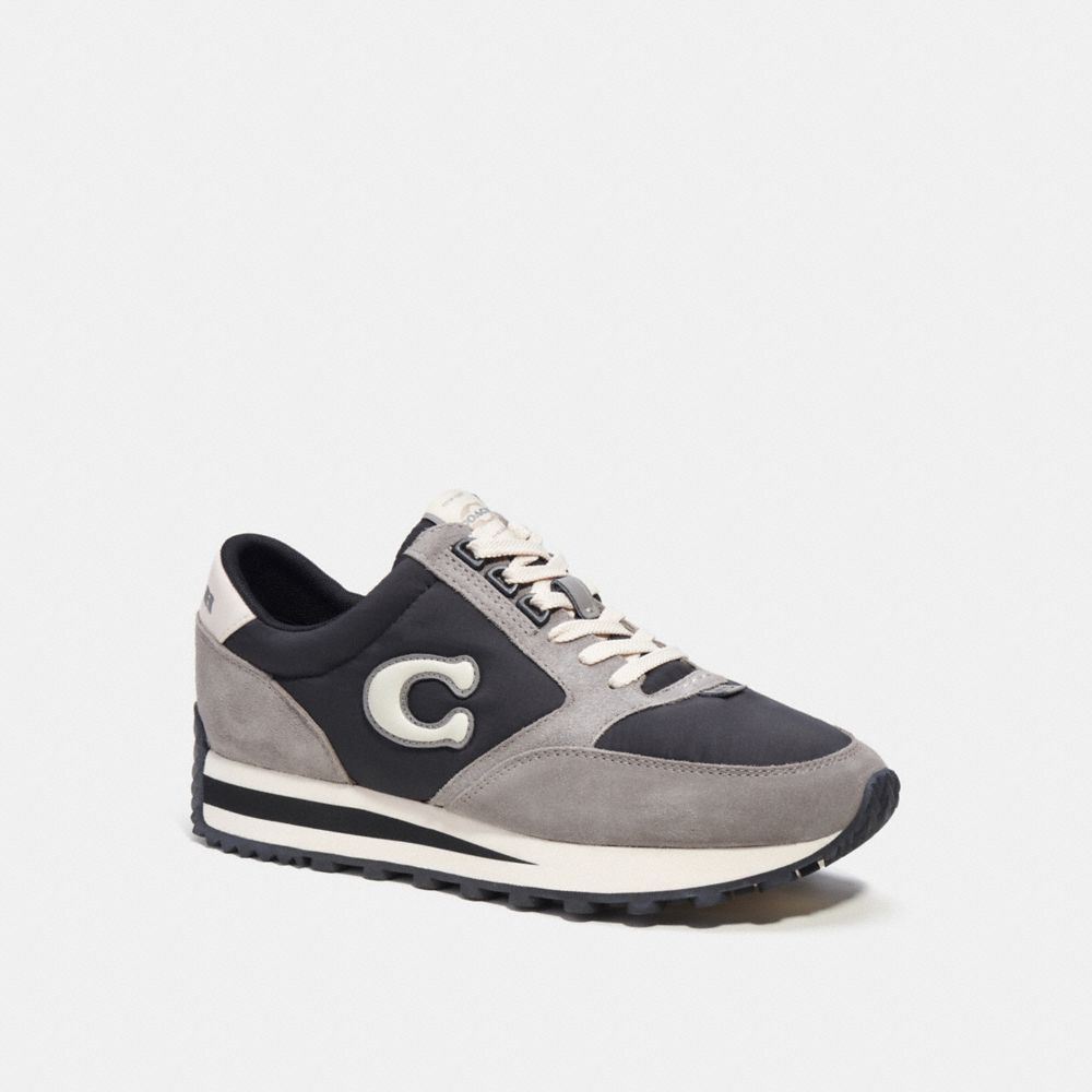 COACH CI311 Runner Sneaker BK/HG