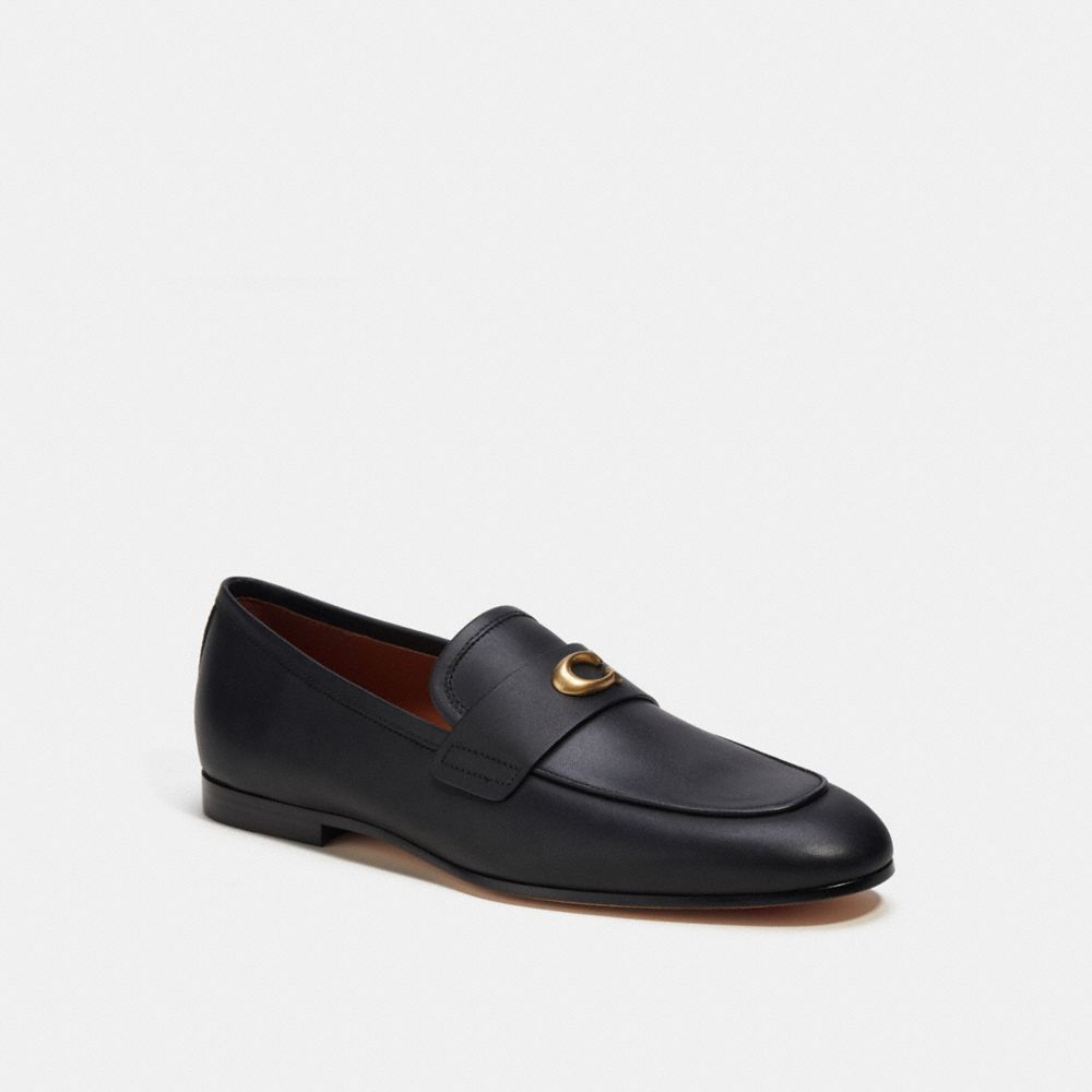 COACH CI317 Sculpted Signature Loafer Black