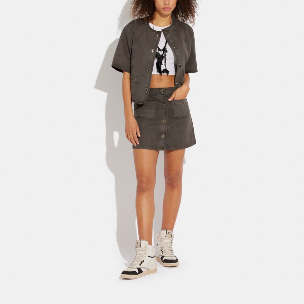 WOVEN SET SHORT SLEEVE  - COACH Official Site Official page