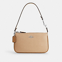 COACH CI427 Nolita 19 In Colorblock SILVER/SANDY BEIGE MULTI