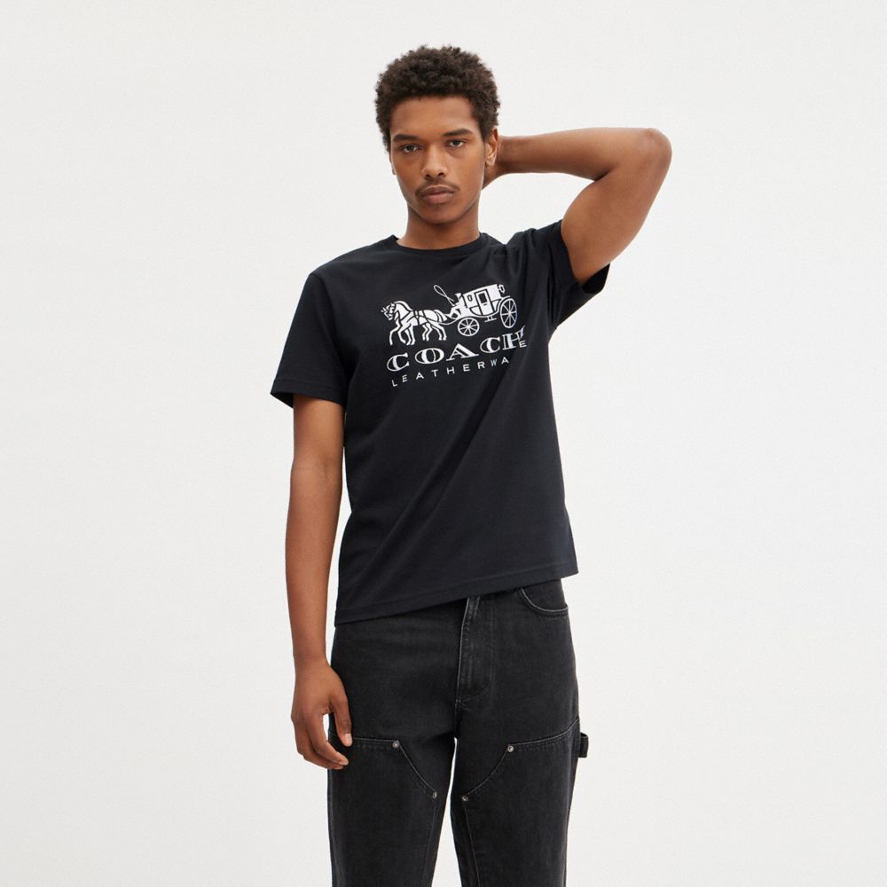 HORSE AND CARRIAGE T-SHIRT
