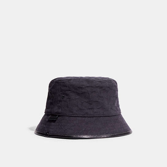 CI495 - Signature Denim Bucket Hat Black