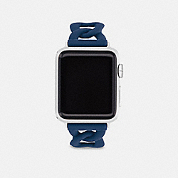 COACH CI750 Apple Watch® Strap, 38 Mm And 41 Mm NAVY