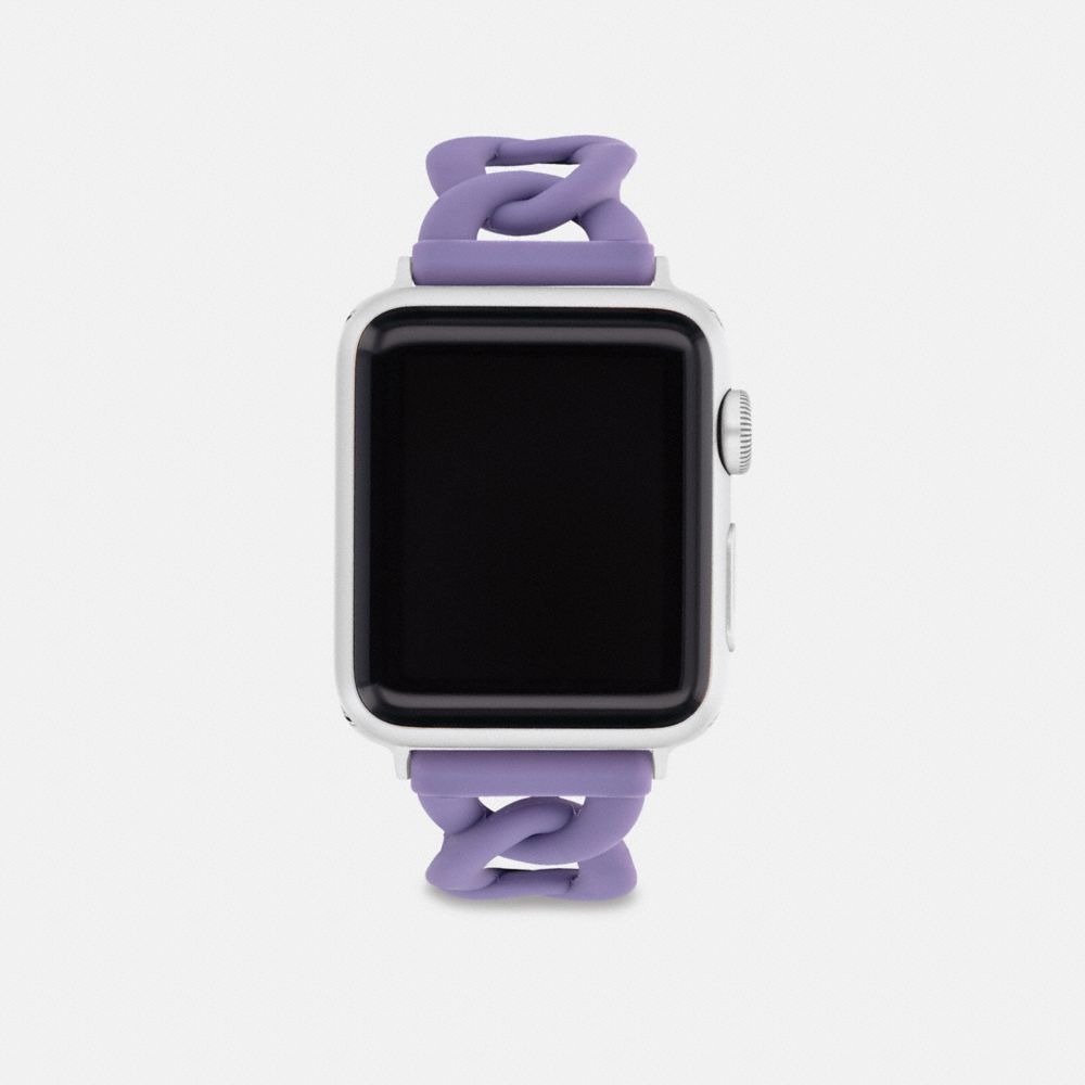 COACH CI750 Apple Watch® Strap, 38 Mm And 41 Mm LIGHT PURPLE