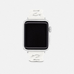 COACH CI750 Apple Watch® Strap, 38 Mm And 41 Mm WHITE