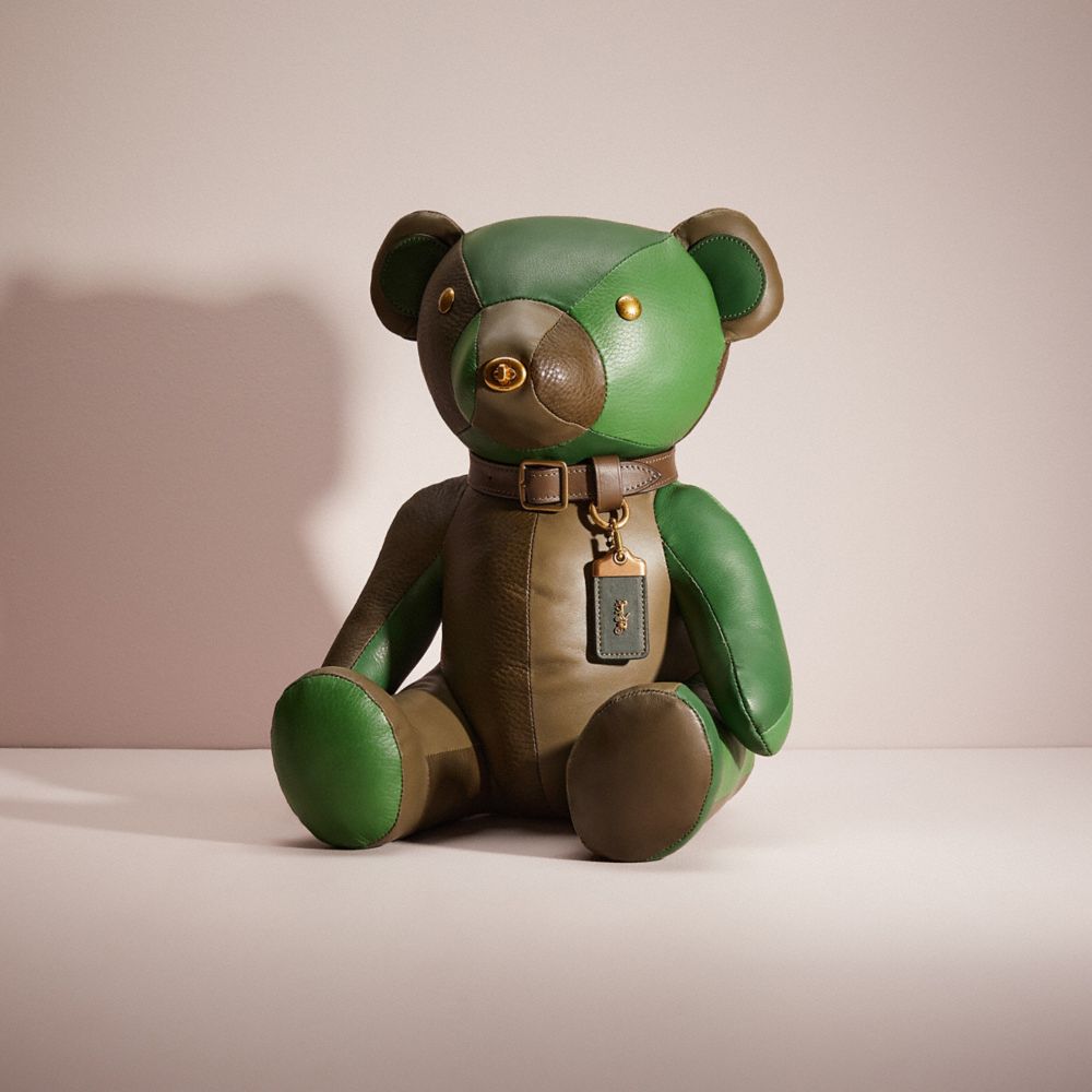 CI753 - Remade Collectible Bear Green Multi
