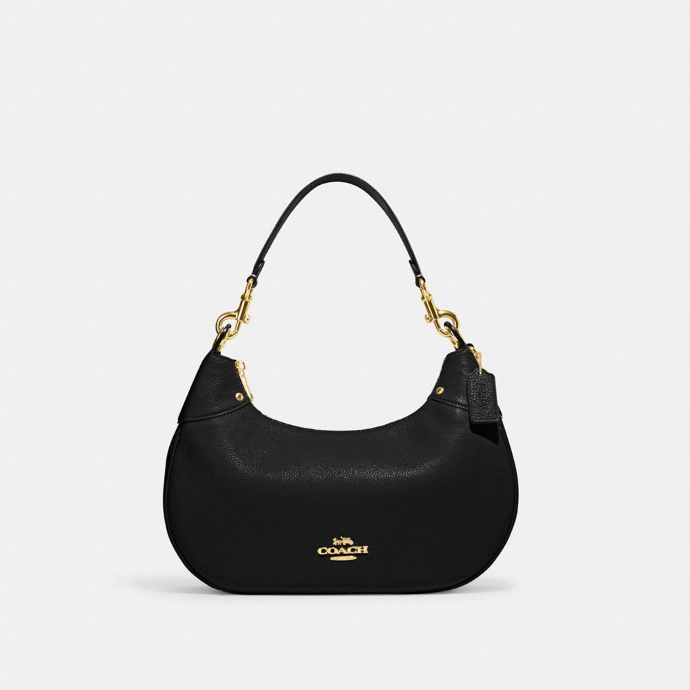 COACH CI790 Mara Hobo GOLD/BLACK