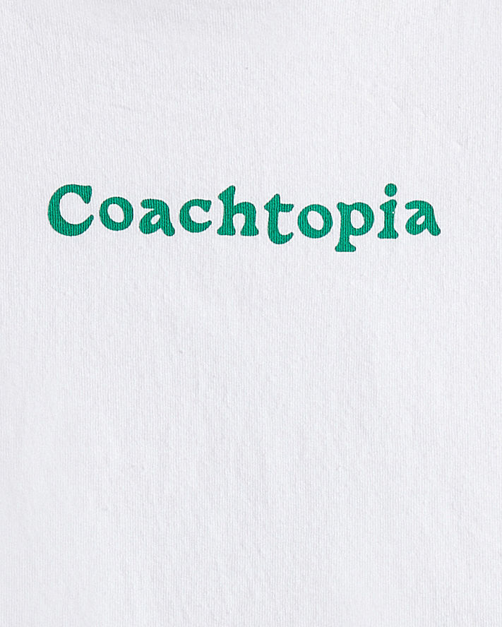 BABY T SHIRT IN 95% RECYCLED COTTON: COACHTOPIA LOGO