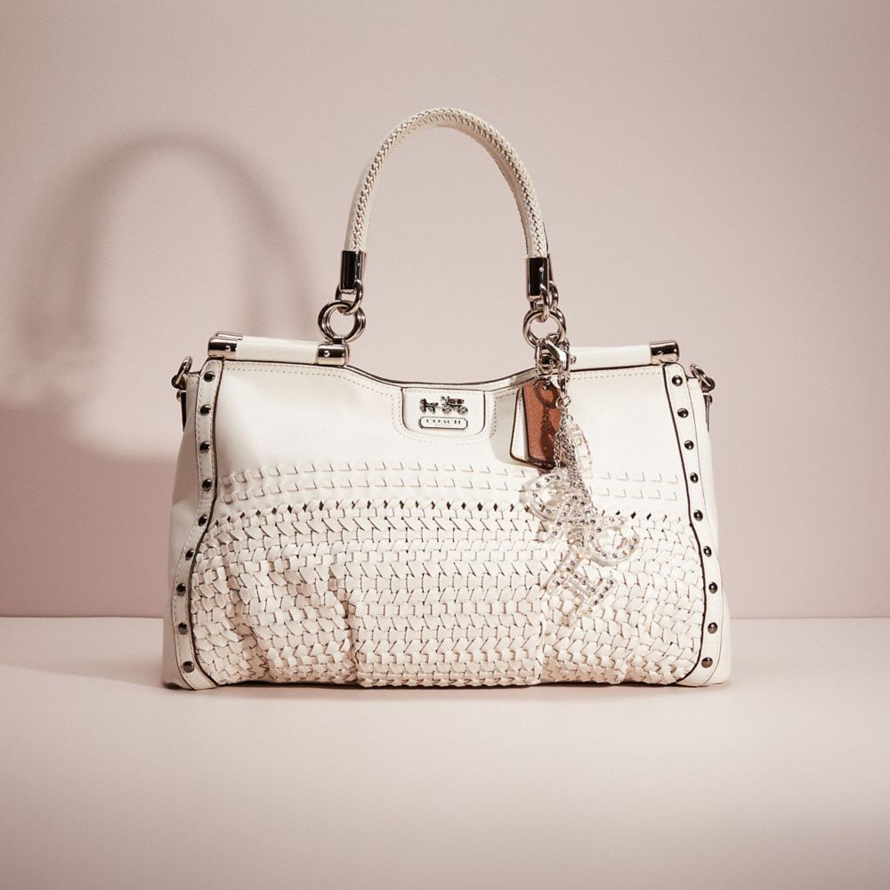 CJ128 - Upcrafted Madison Carrie Bag Silver/White