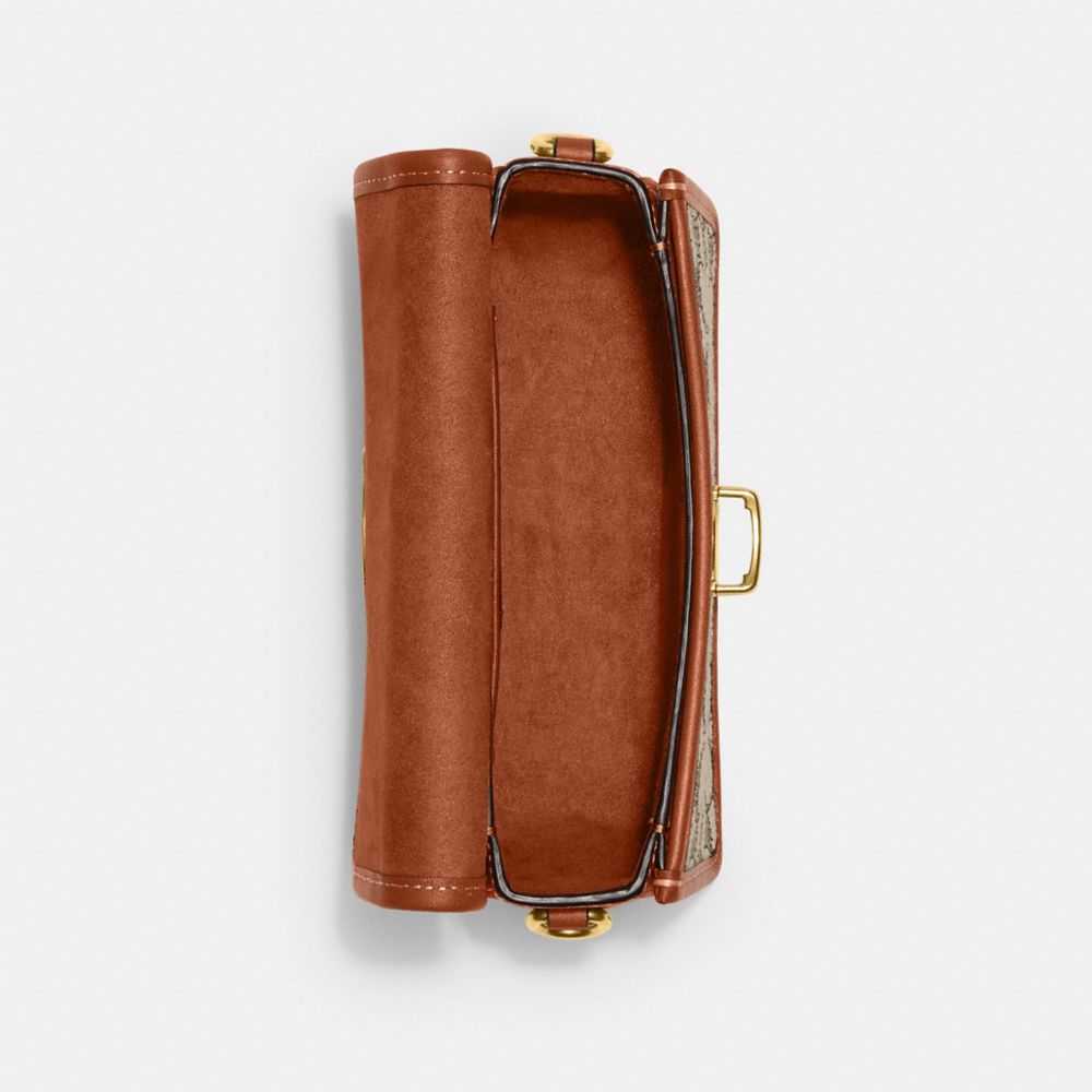 STUDIO 19 經典 SIGNATURE 緹花面料單肩手袋