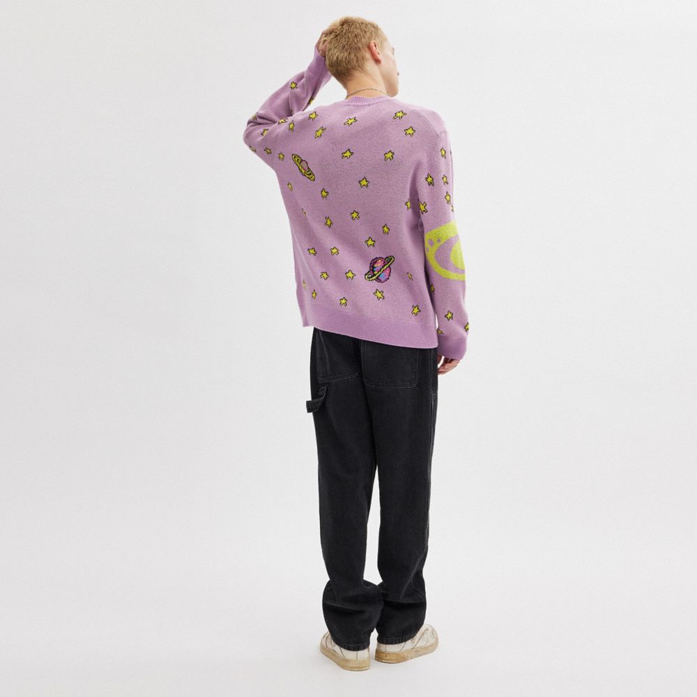 COACH Official Site Official page | COSMIC COACH SWEATER