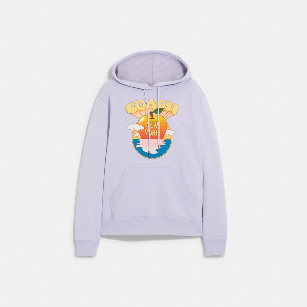 NEW YORK APPLE SUNSET HOODIE