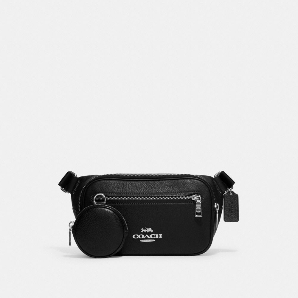 Elias Belt Bag - CJ507 - Silver/Black