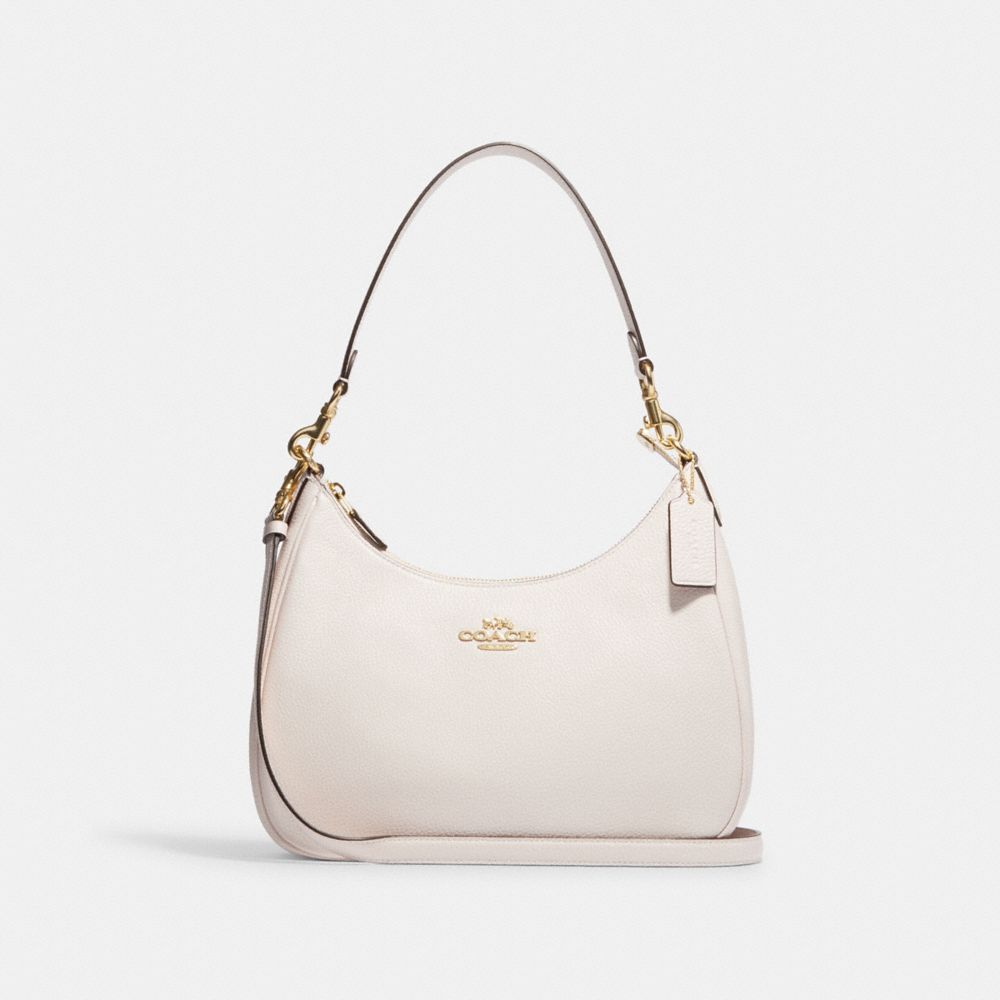 COACH CJ517 Teri Hobo GOLD/CHALK