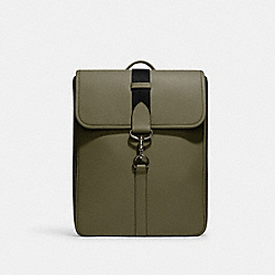 Blaine Backpack - CJ577 - Gunmetal/Olive Drab